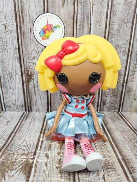 Lalaloopsy Dot Starlite Full Size 12" Doll Blonde Hair Dark Skin - Picture 2 of 7